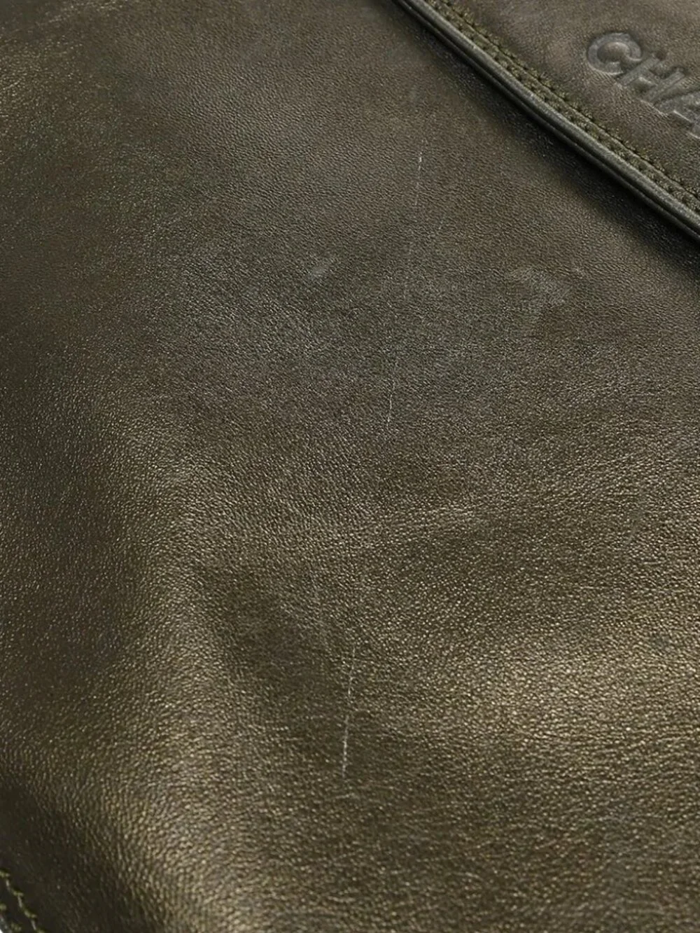 Chanel Brown Lamsskin Shoulder Bag